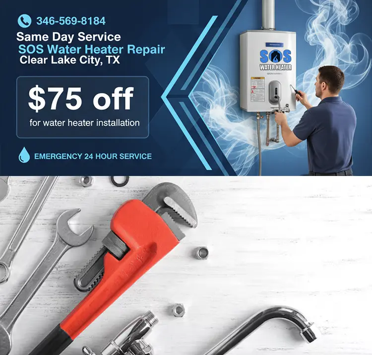 Sos Water Heater Repair Clear Lake City TX offer